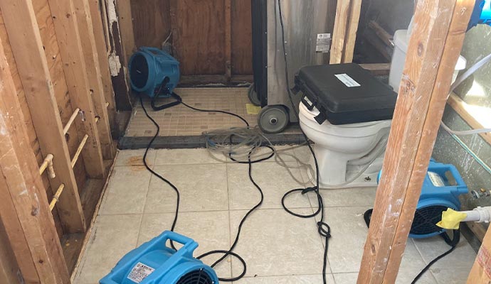 Water damage restoration equipment