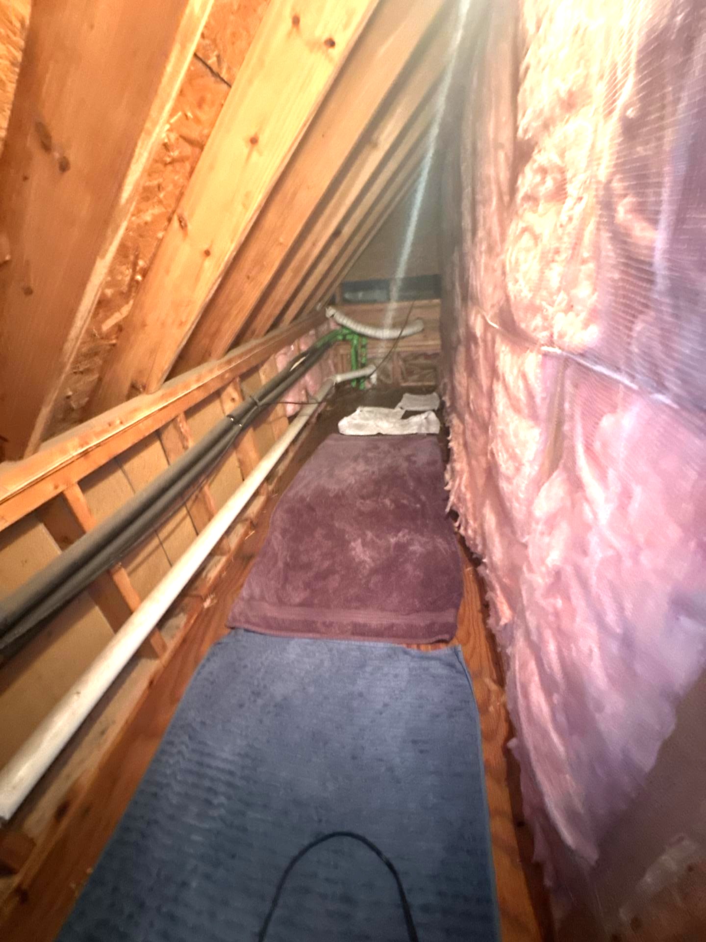 Flooded Attic Water Damage