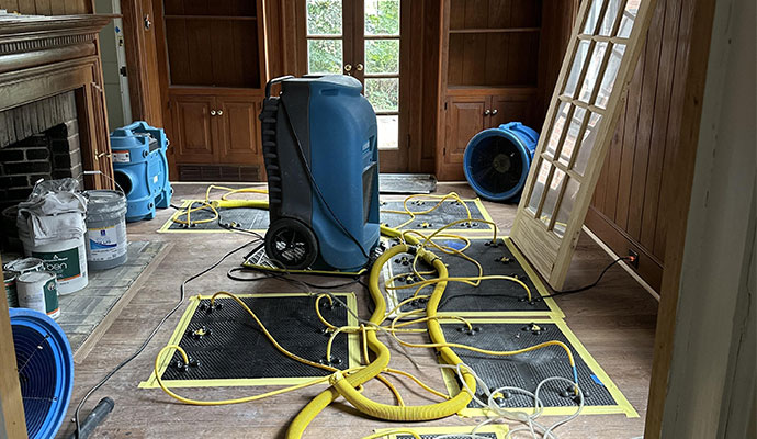 Water Damage Repair Process